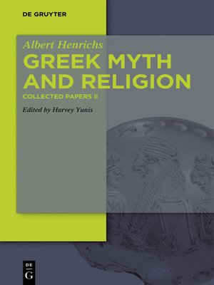 cover image of Greek Myth and Religion